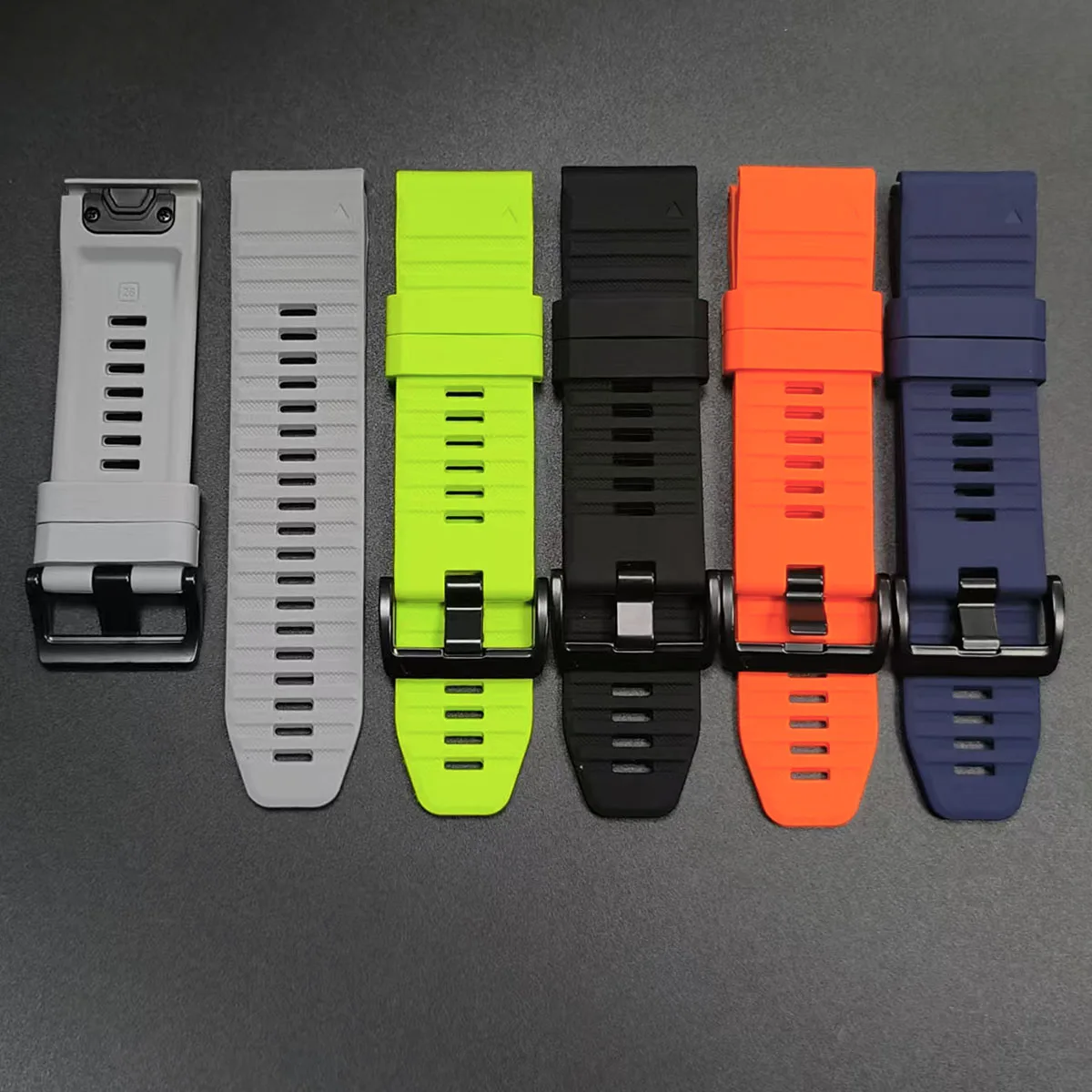 for Garmin fenix 8 Pro Silicone Watch Band for fenix E 7X 7 6X Enduro 3 2 Tactix 8 Instinct 3 Mk3 EPIX Quickfit 22mm 26mm Strap