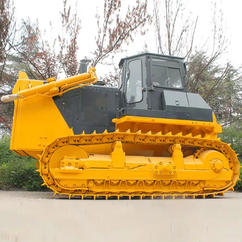 For Mining Quarry Tracked Dozer Bulldozer Earth Mover 320HP Hydraulic Dozer Equipment for Earthmoving Work Site Use