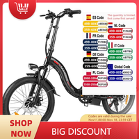 SAMEBIKE CY20 Electric Bike 350W 36V 12Ah Battery 20 inch Tire 32km/h Max Speed 40km Range Folding Electric Bicycle City EBike