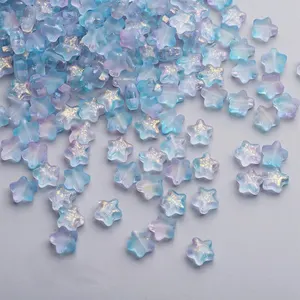 Contas de Estrela Colorida para Fazer Jóias, Vidro Checo, Espaçador Solto para Hairpin, Acessórios Artesanais DIY, 8mm, 50Pcs 11 principais vendas contas tcheca - №5