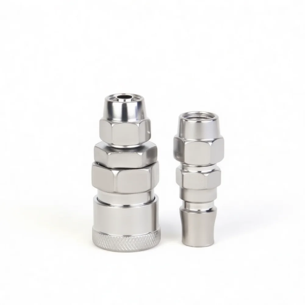 For Chenchi C Type Pneumatic Quick Fitting Connector Self Locking Air Hose Coupling Adapter Compressor Tool Quick Plug