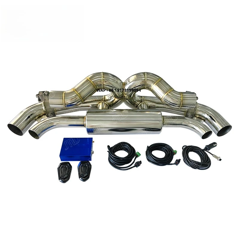 

Performance Exhaust System for 911 Carrera 992 & 911 Turbo S Valvetronic Catback Valved Pipes