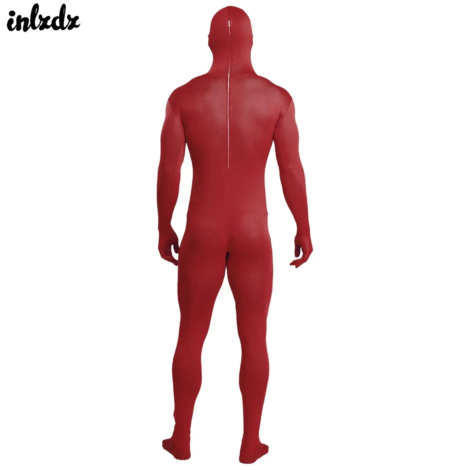 

Женское и мужское нижнее белье, комбинезон с капюшоном, сексуальная клубная одежда, комбинезоны для всего тела, открытый капюшон с перчатками и рукавами, боди зентай