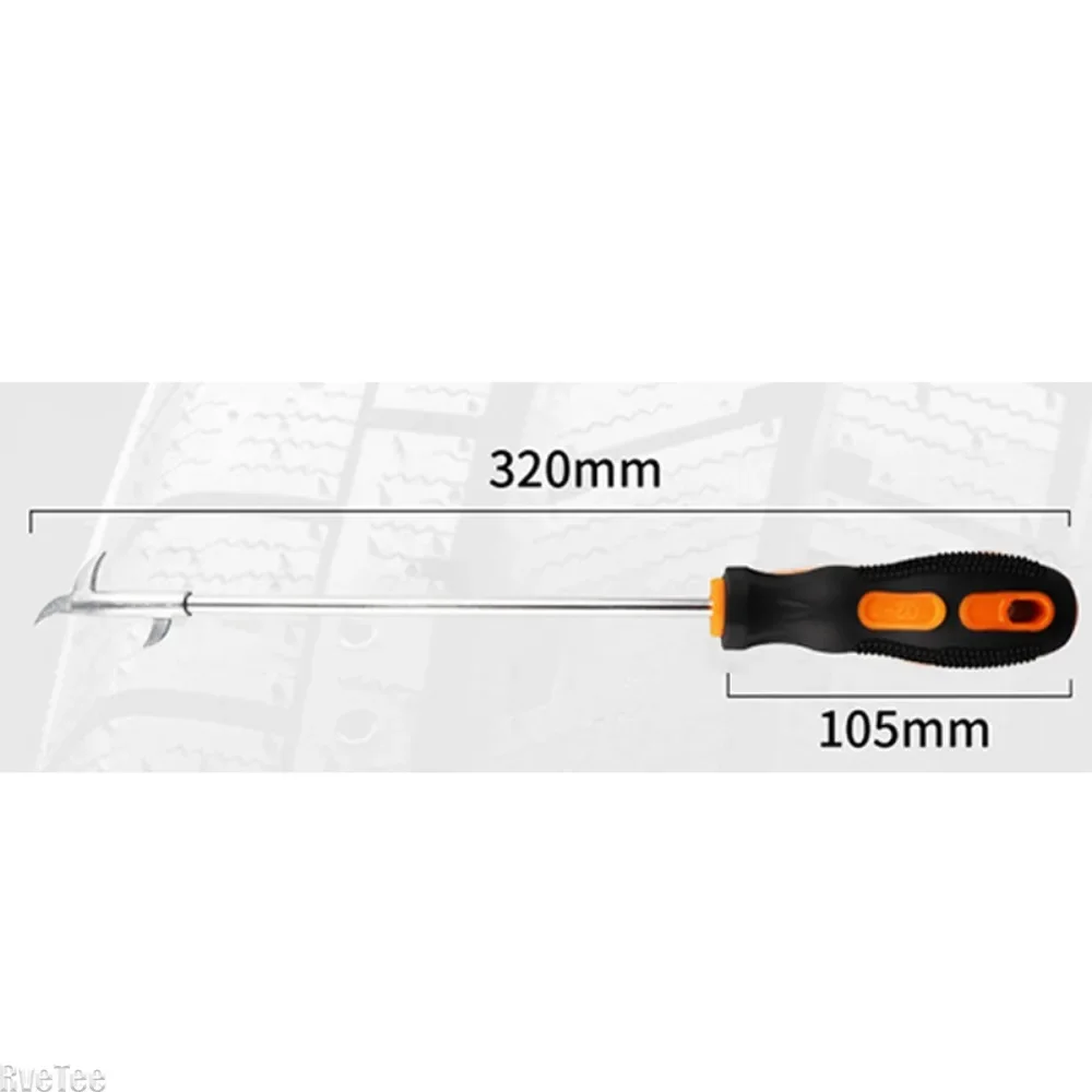 Gancio universale per la pulizia dei pneumatici accessori per cacciaviti detergente per pietre per pneumatici per auto strumento per la pulizia dei pneumatici strumenti di riparazione