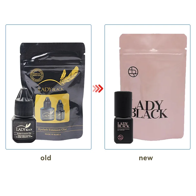 5ml Sky Glue 1-2s Fast Dry Strongest Lady Black Eyelash Extension Glue Original Korea Adhesive Makeup Lasting 6-7 Weeks