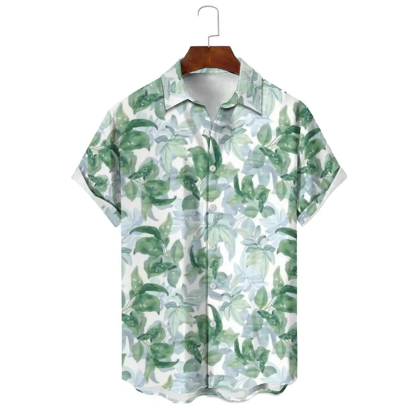 

Men's/Women's Relaxed Casual Breathable Gradual Permeable Summer Fashion Render Simple Print Variety Short-Sleeved Shirt