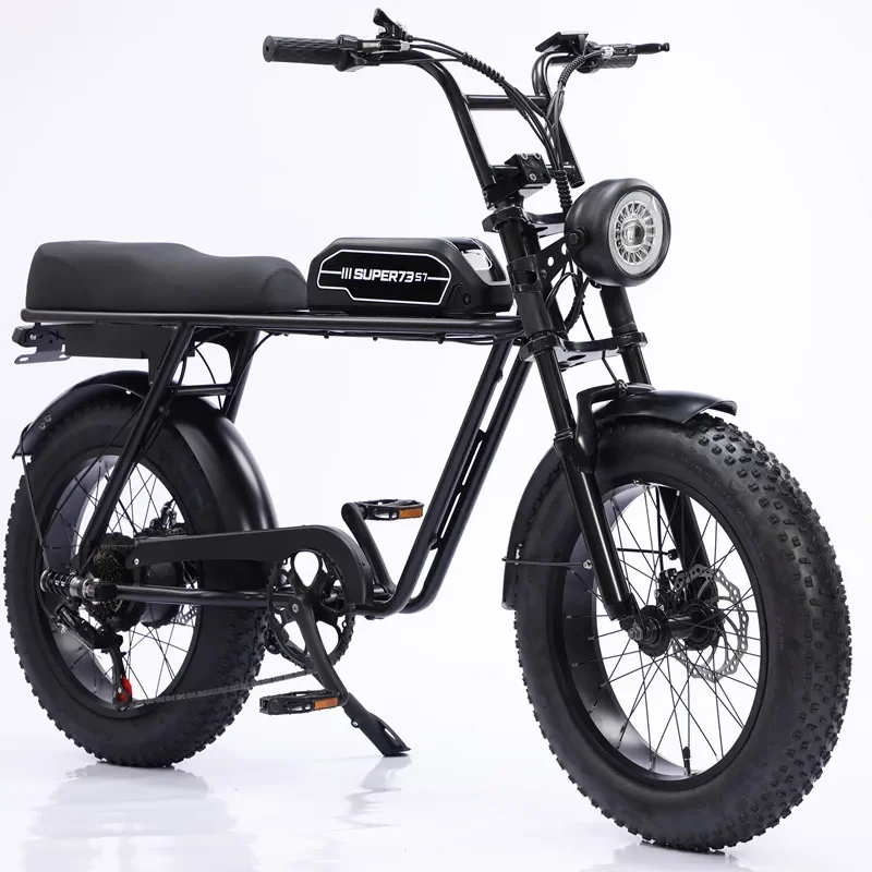 

12A 20-inch Snow Lithium-ion Electric Vehicle 48V Fat Tire Beach Variable Speed Electric Bicycle One for Each Generation.