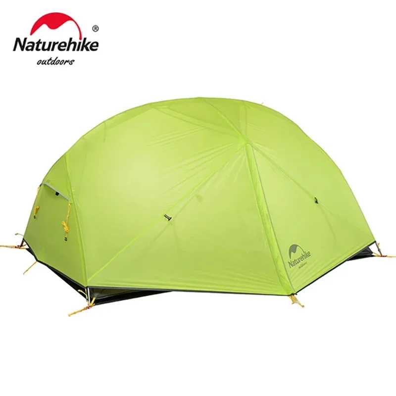 Naturehike-tienda de campaña Mongar para 2 personas, carpa ultraligera de viaje de doble capa, impermeable, para mochilero, senderismo al aire libre