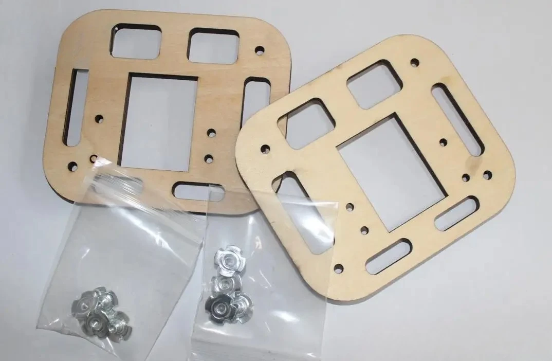 2PCS RC Plane Airplane Model Spare Part  Motor Seat  Wood  Board For Wingspan 1200mm 30E EXTRA 300  F3D  DIY Plane Parts