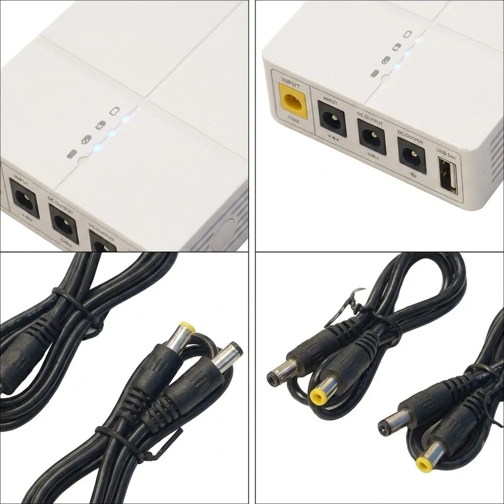 Router Backup Power DC Uninterruptible for Power For Continuous Connectivity Overcharge Protection Voltage Fluctuation Guard for