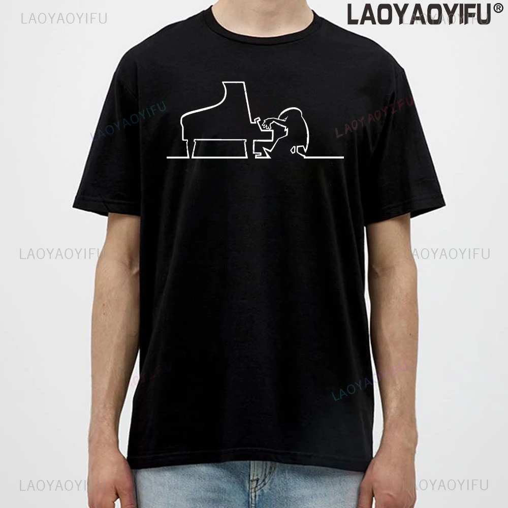 لا لينيا الخط Osvaldo Cavandoli TV قفص العصافير رجل تي شيرت مطبوع مريح الهيب هوب هدية فكرة القطن تي شيرت الاشياء رائجة البيع