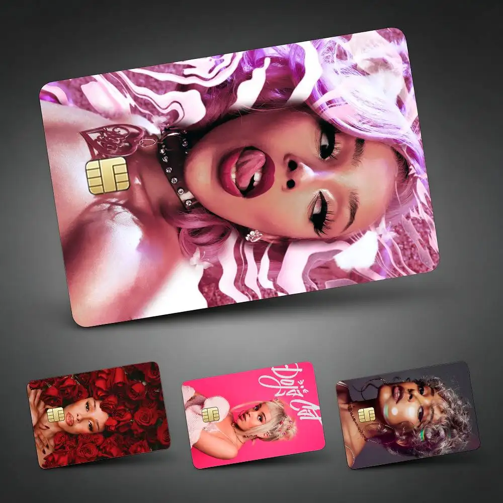 

Rapper D-Doja C-Cat Decorative Waterproof Film Skin Cover Credit Card Stickers Debit Front Bank Bus Pass