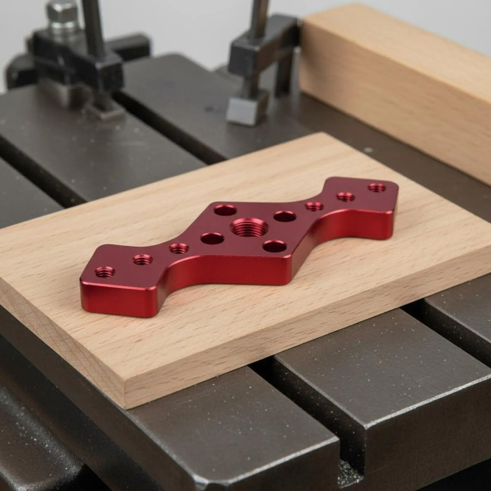Drill Guide Easy Hole Alignment Wood Drill Positioning Tool Drilling Template Jig Accurate Scale Adjustable for DIY Users