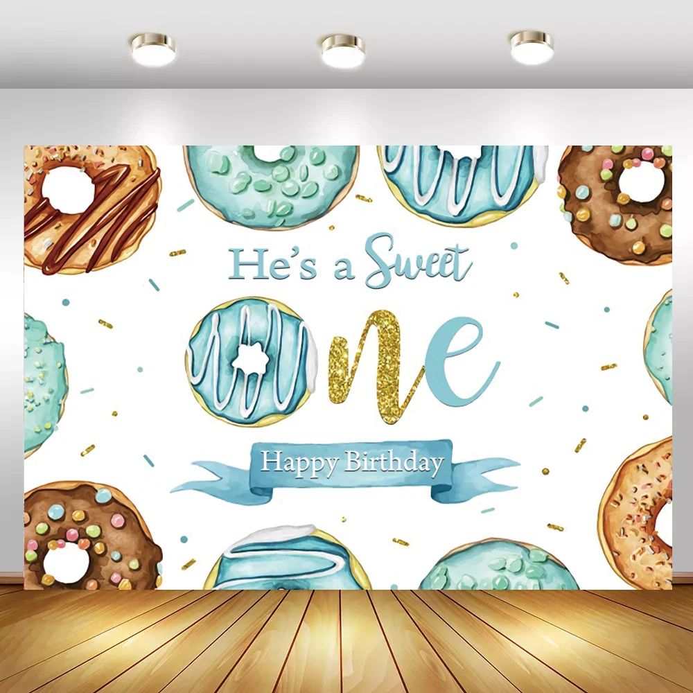 Laeacco – ballons à motifs muraux de crème glacée, cadeau, Dessert doux, décor de fête d'anniversaire, arrière-plan Photo bébé