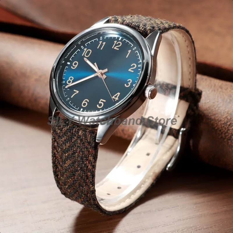 for Huawei Watch Gt5/Gt4 Strap Tweed Nylon Weave Leather Watch Band Universal Men Women Bracelets Sport Replace Wrist Belt Bands image 6