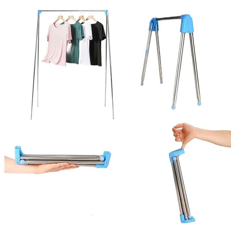 

CQMF-Portable Garment Rack Folding Clothes Rack For Travel, Camping, Laundry, Dance For Dance,Travel,Camping, Drying,RV