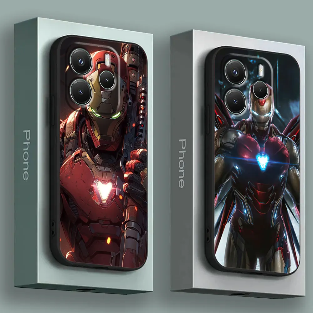 

Marvels Ironmans Cool Soft Case For Xiaomi Redmi Note 15 14 13 12 11 10 Pro Plus Cover For Redmi 15C 15 14C 13C 12C Phone Cases