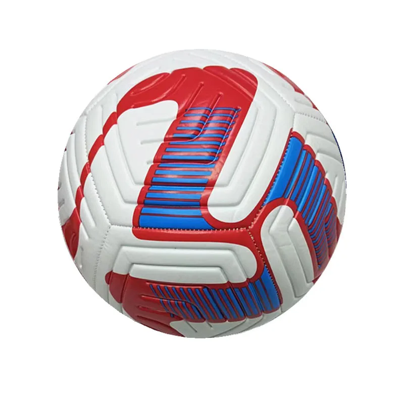 Высококачественные футбольные мячи, официальный размер 5, материал из искусственной кожи, бесшовные ворота, командная игра на открытом воздухе, футбольный тренировочный мяч