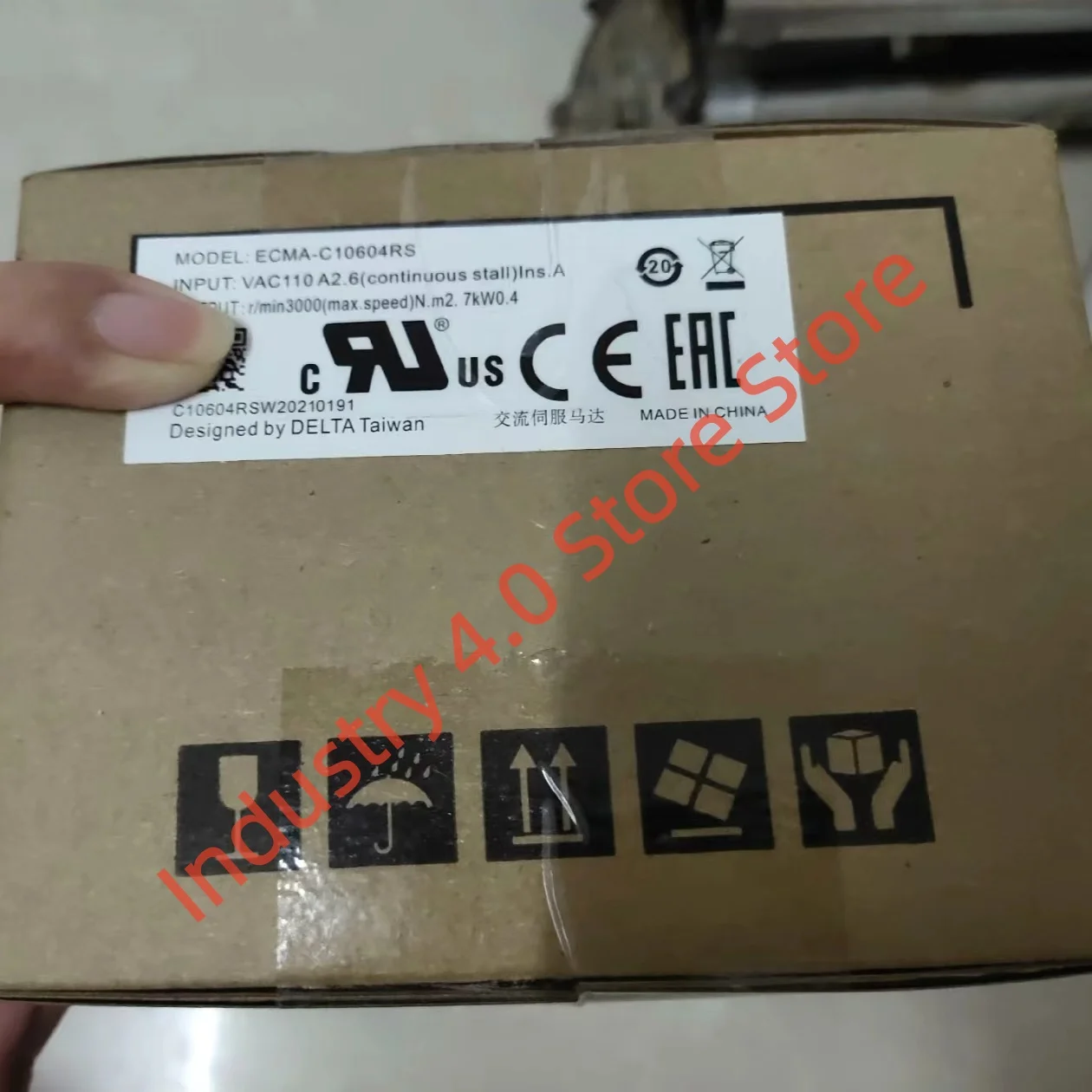 

ECMA-C10807RS новый в упаковке ECMA-C20602RS серводвигатель