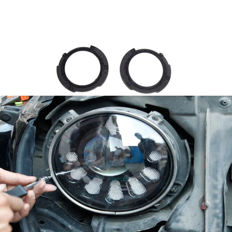 Für Wrangler JK JKU 2007–2018 Scheinwerferhalterung Haltering 7 Zoll – Detail 1