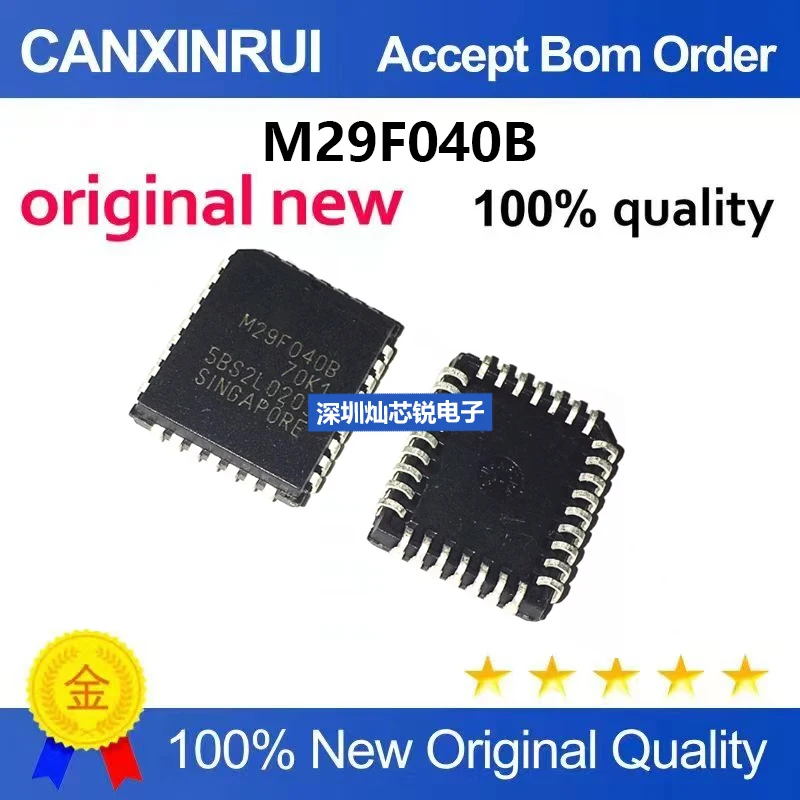 (5-100pieces)M29F040B-70K1 M29F040B70K1 Imported Original Brand New Flash Memory 4M