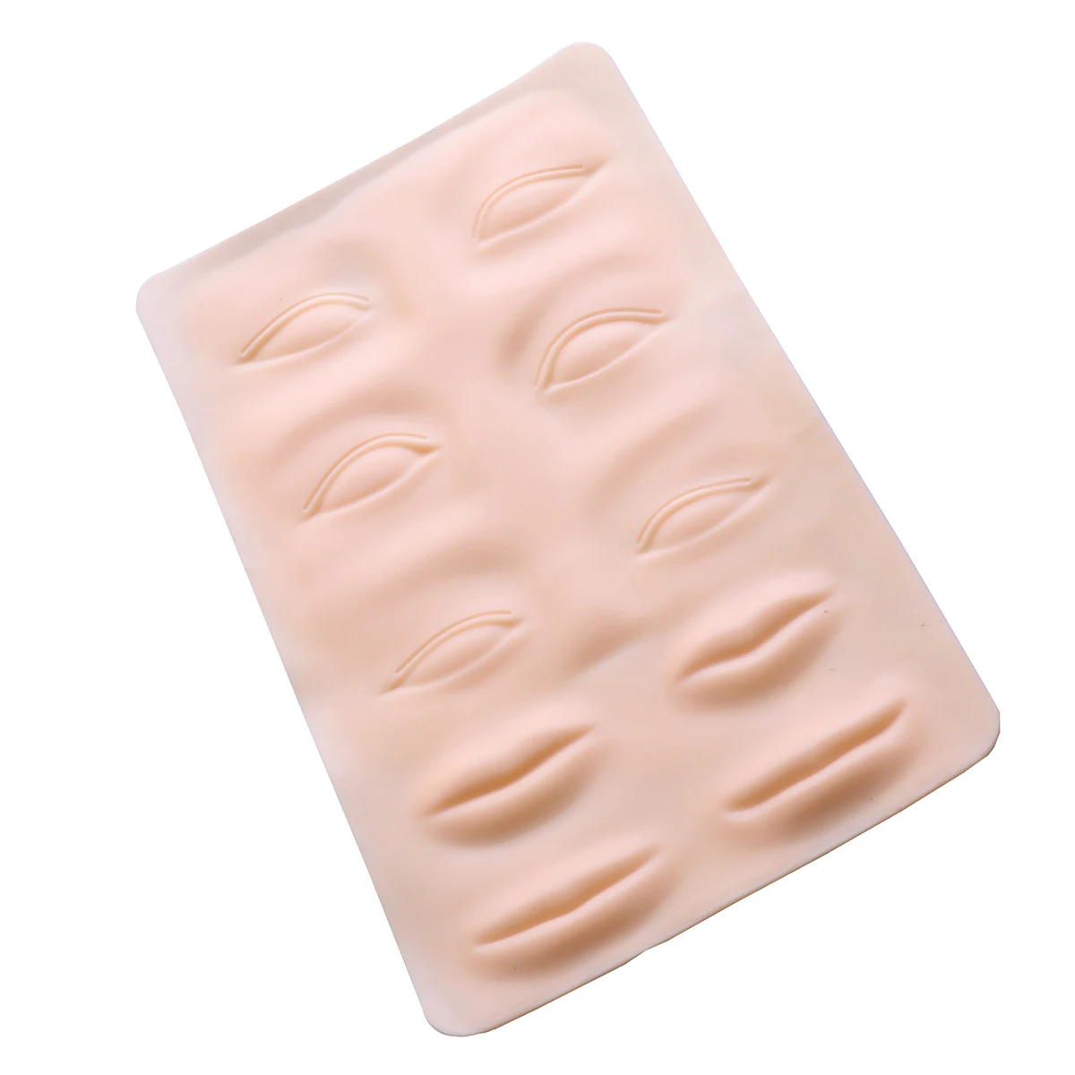 

1pc Silicone Practice 3D Embroidered Simulation For Tattoo Training Beginners Professionals Salon Use Extra Thick Realistic Skin