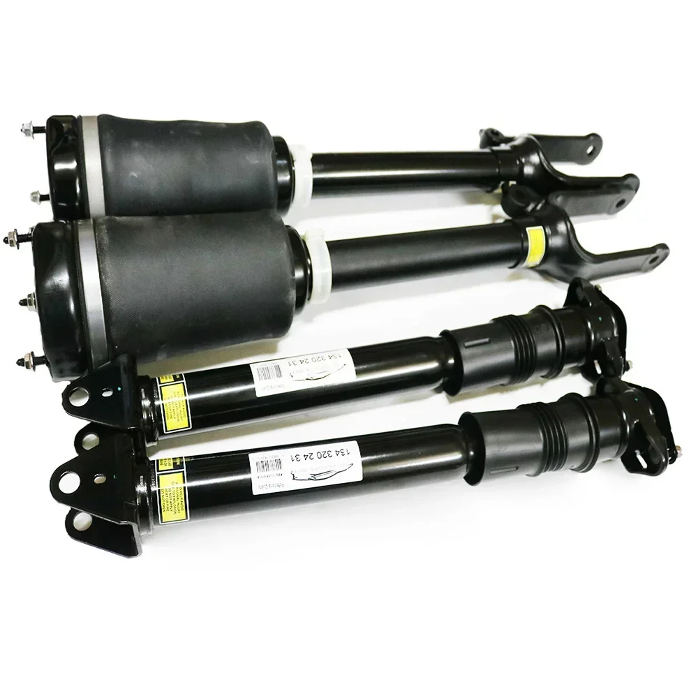 4pcs Front+Rear Air Strut Shock Absorber For Mercedes GL320 GL350 GL420 GL450 GL500 ML280 X164 W164 W/O ADS OEM 1643206113