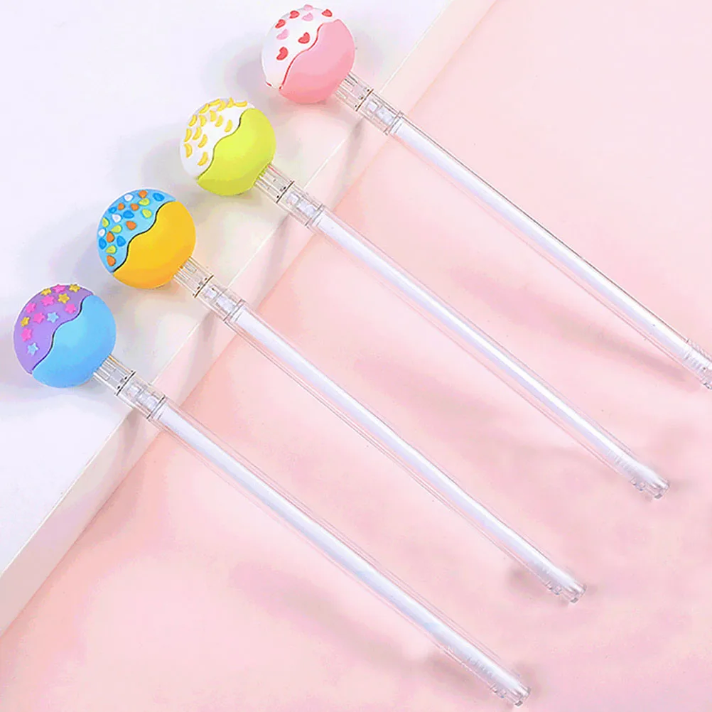 

10 Pcs Interchangeable Core Neutral Pen Writing Pens for Kids Journaling Cute Stationery Gift Plastic Teachers Office