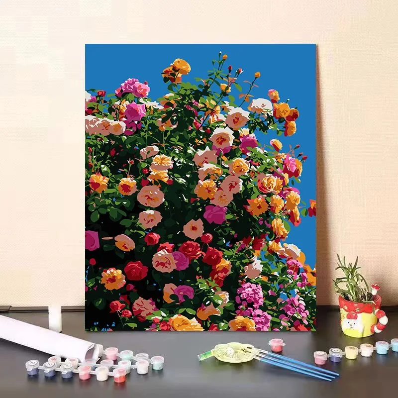 

B-0006 Sunflower and Water Reflection Oil Painting - Stunning Nature Art