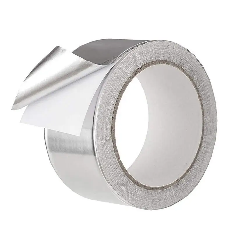 Aluminum Foil Duct Tape Waterproof Metal Repair Adhesive Multifunctional Home Decoration Tape For Air Conditioning Sealing