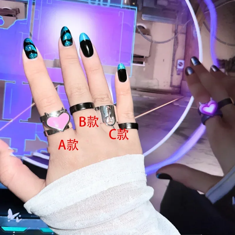 Fearless Contract Twilight Butterfly Ring Game Fan Peripheral Cos Twilight Die Personality Exquisite New Trend