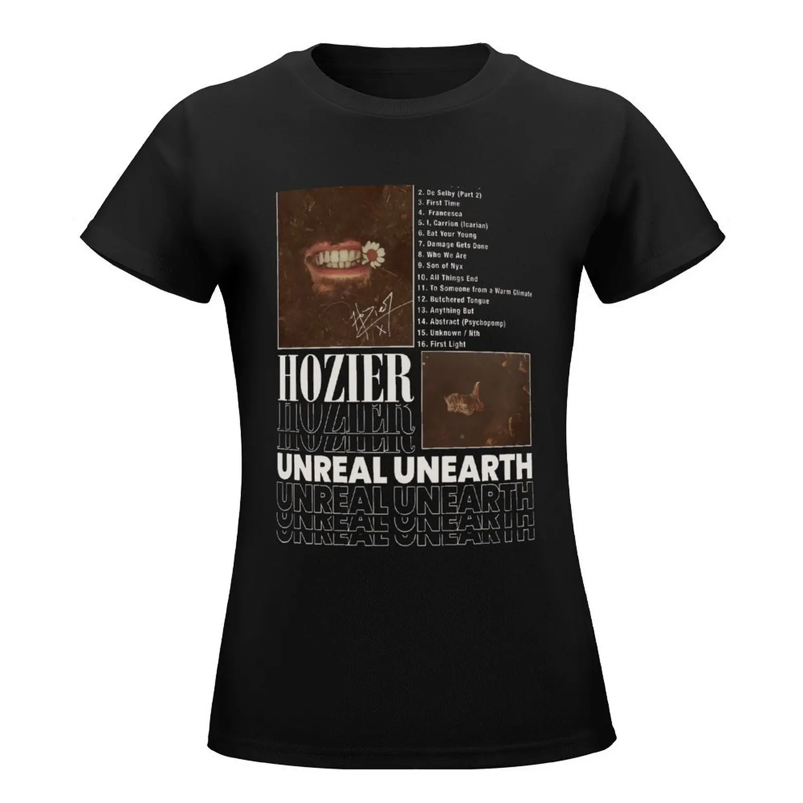 UnReal UnEarth Hozier Music T-Shirt anime clothes hippie clothes animal prinfor tops graphic t-shirts for Women