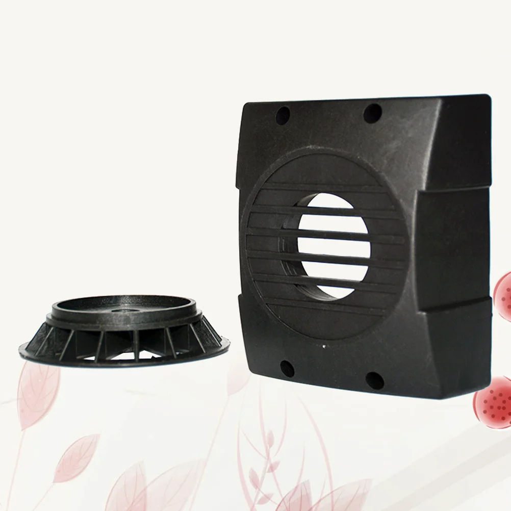 

2Pcs High -Cooled Spindle Motor Back Cover Durable Fan Cover Machine Spindle Motor Case 6kw