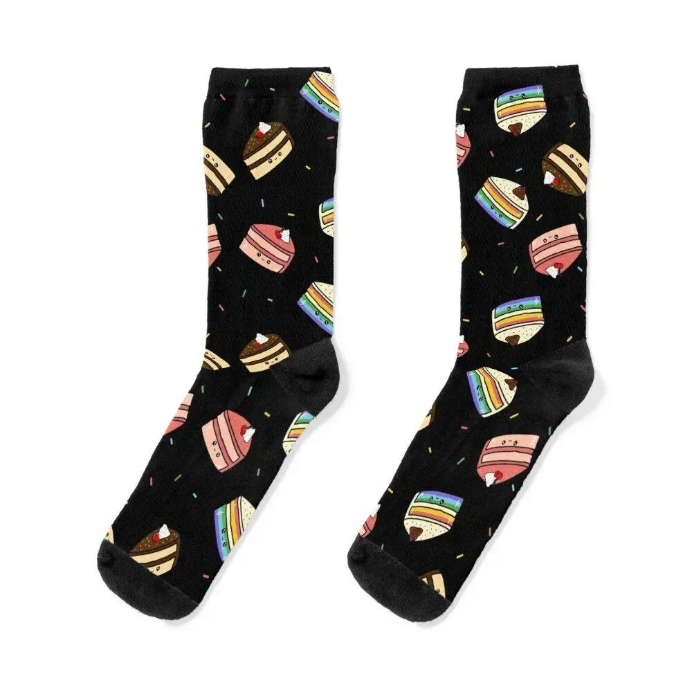 

Cake cute Socks new in's winter thermal designer basketball Socks Men Women's