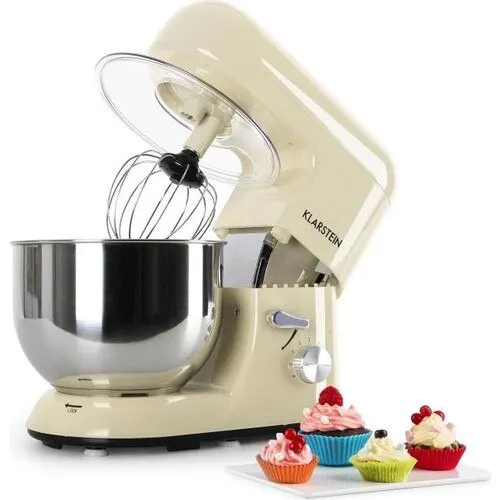 Professional Mixer, countertop mixer stainless steel bowl fast kitchen mixer cream egg whisk dough kneading bread machine