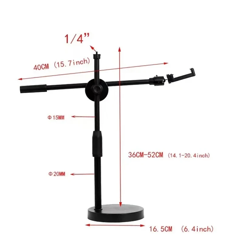 Mobile Phone tTilt Shooting Stand Lazy Desktop Live Shelf Video Photo Fill Light