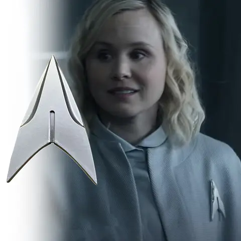 Star For Picard 2 Trek-märke Kapten Befälhavare Fänrik Löjtnant Civil Magnetmärke Broscher Halloweenfest 11 best sales Star Trek: Ringarna - №6