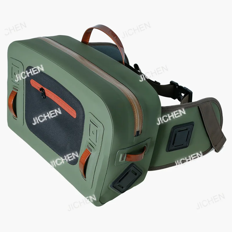 حزمة فاني مقاومة للماء، حقائب صدر للرجال والنساء مقاومة للاهتراء في الهواء الطلق، سعة كبيرة للسباحة وصيد الأسماك