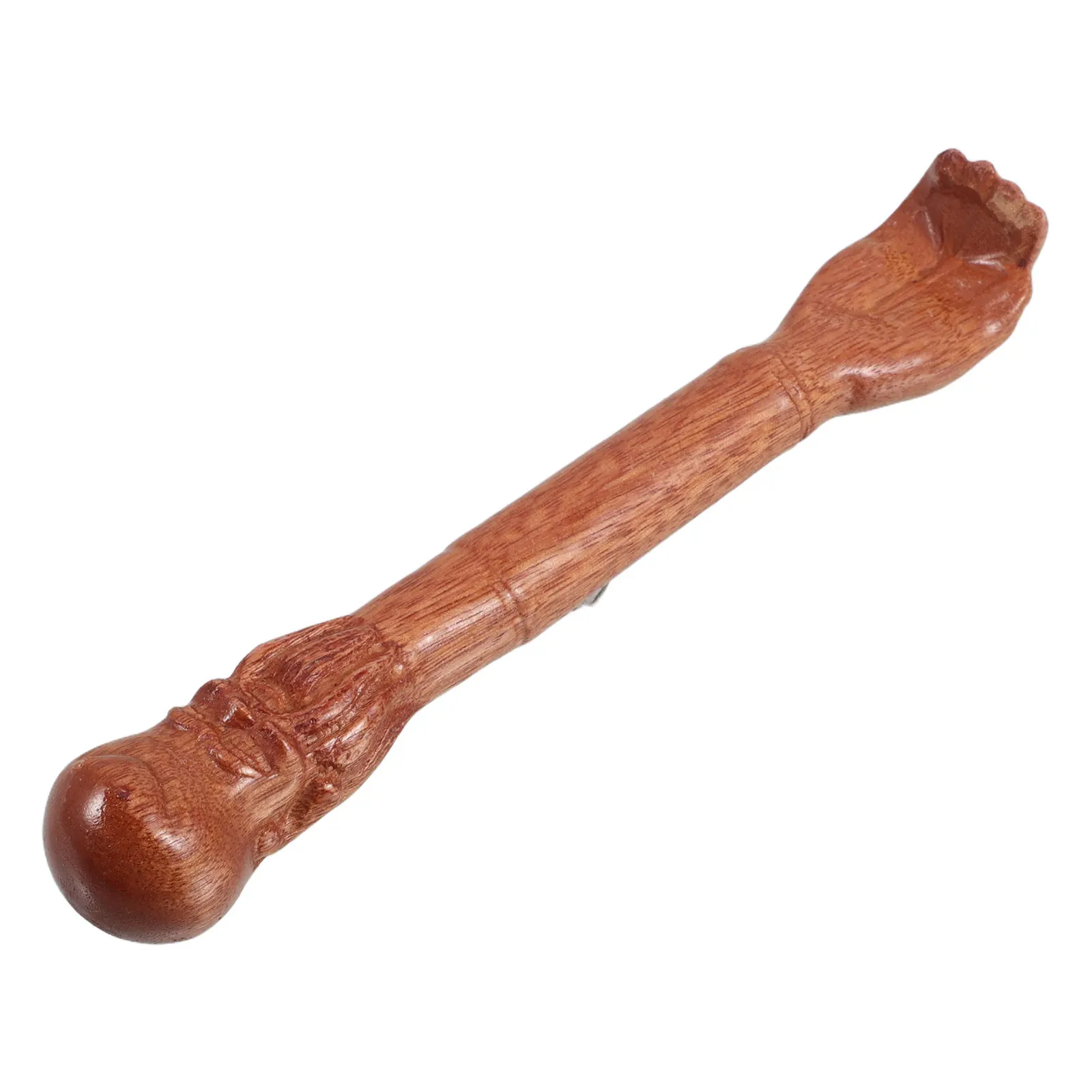 

Heavy Duty Wooden Back Scratcher Long Handle Manual Massage Tool Multi Functional Itch Relief for Head Back Legs Home Use