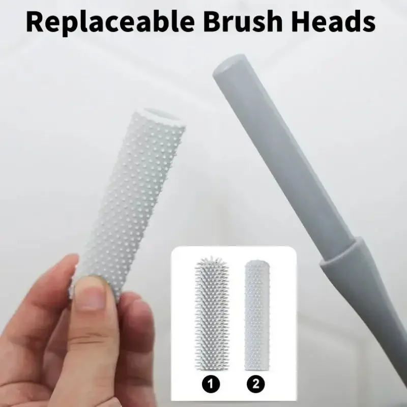 Toe Gap Cleaning Brush Toe Gap Soft Glue Cleaner Foot Washing Soft Brush Dead Skin Exfoliation Brush Foot Rubbing Board