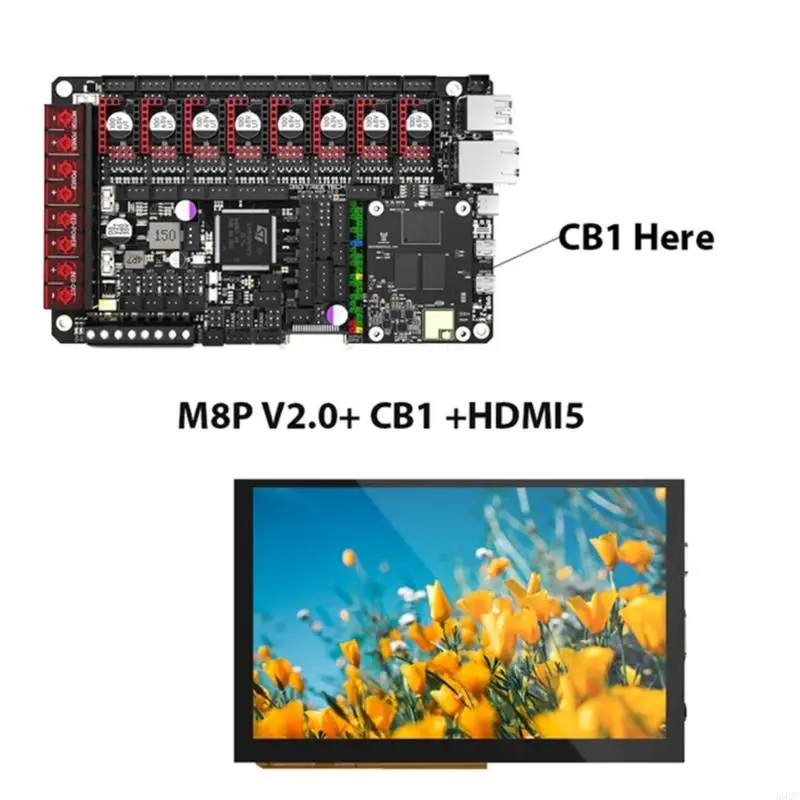 placa principal Manta M8P V2.0 Corre 32 bits Klipper Forraspberrypi High Performance Board control impresora