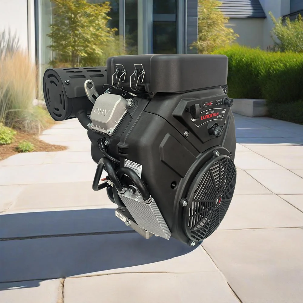 

【2025】LC2V90 35hp 999cc OHV Twin Cylinder Vertical Shaft 4 Stroke Engine Electric Start Euro 5 For Marine Machinery