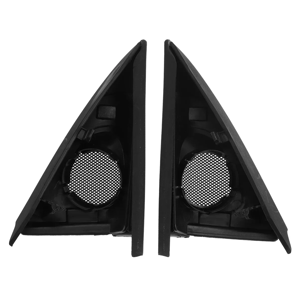 Para BMW Serie 3 E92 E93 2006 a 2013, par de cubiertas de audio para altavoces de puerta delantera, embellecedor de bocina/tweeter, 51337184197