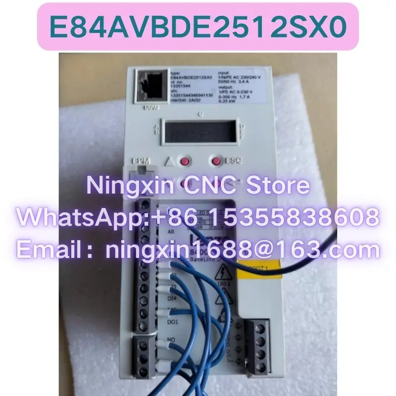 Second-hand E84AVBDE2512SX0 Inverter Functional test OK Fast delivery