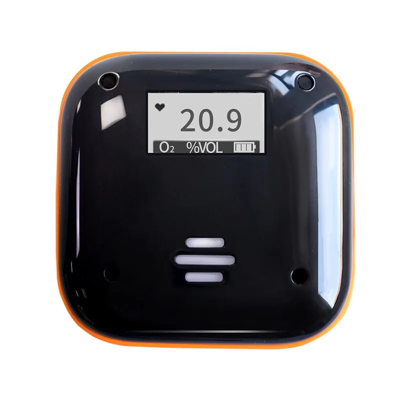 Compact Professional Oxygen Content Gas Detector Portable O2 Analyzer Alarm Monitor for Laboratory Confined Space Industrial