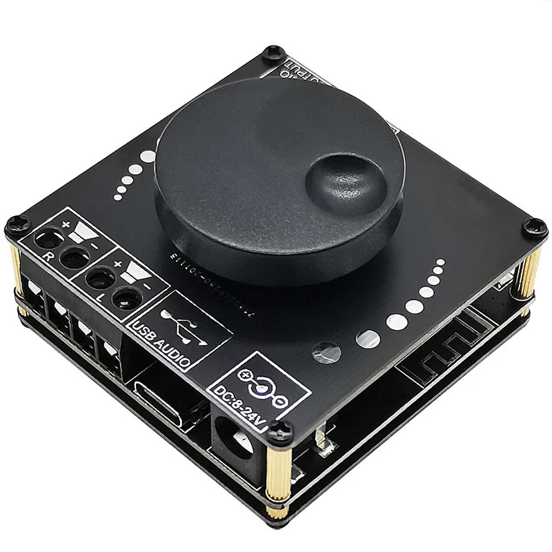 10W/15W/20W stereo Bluetooth amplifier board 12V/24V high-power digital amplifier module XY-AP15H