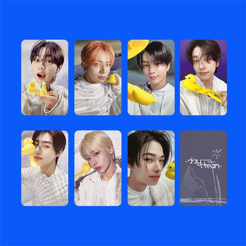 

Kpop JUNGWON HEESEUNG Small Card DAYDREAM Album Selfie Quality Group Photocard SUNGHOON SUNOO Lomo Card Fans Card Collections