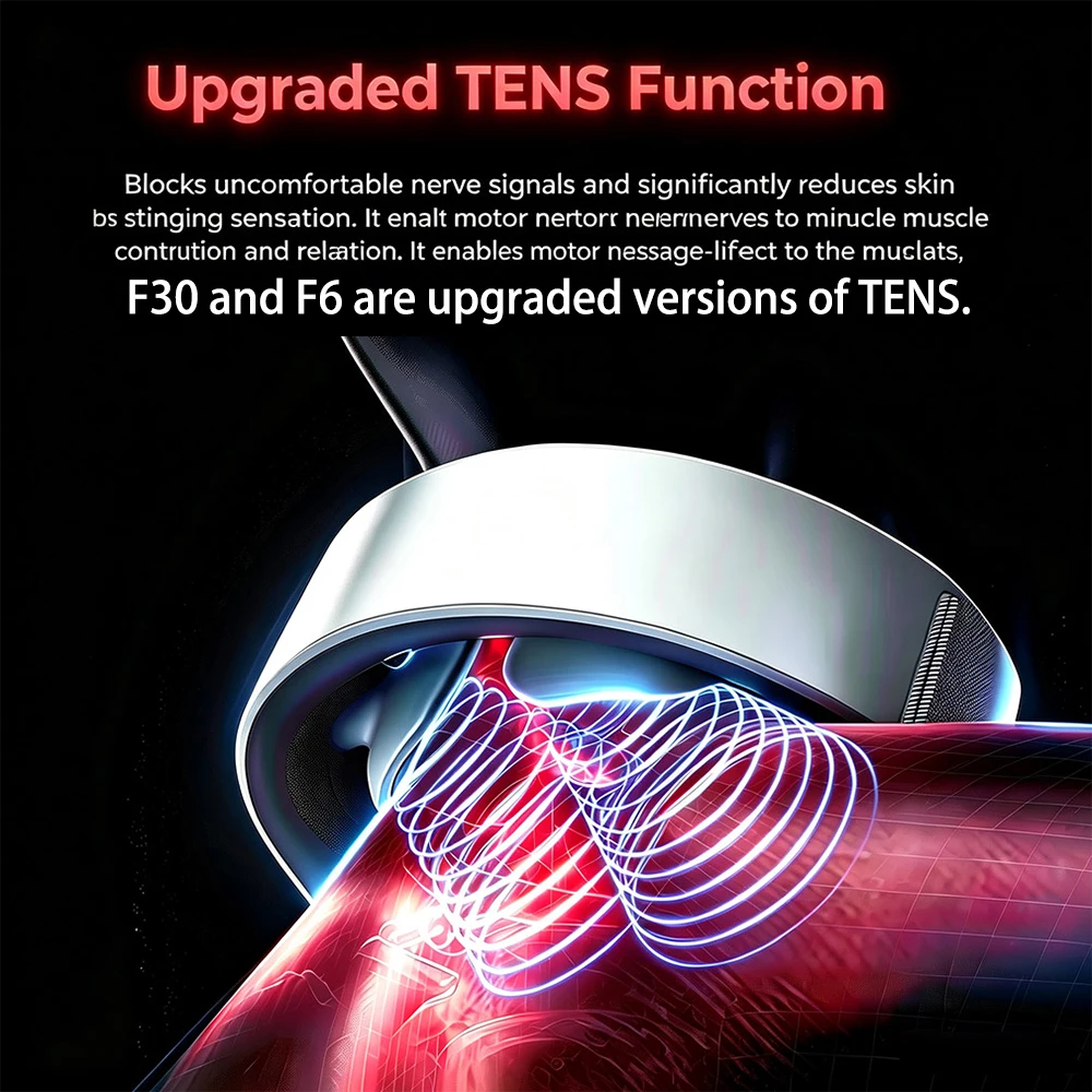 Smart Back Neck Massager Electric TENS Pulse Cervical Muscle Massages Wireless Shoulder Health Care H99 H62 JT88 F6Device