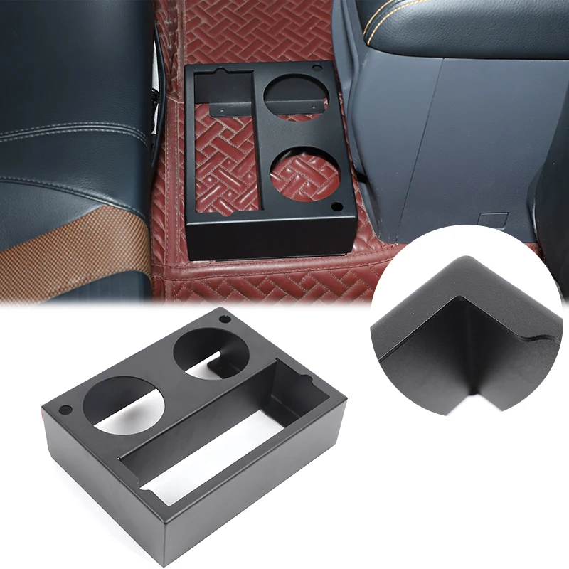 For Ford Ranger 2015-2026 Accessories Rear Seat Air Vent Car Cup Holder Drink Bottle Organizer Multi-Function Holders New