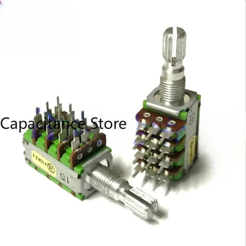 5PCS 12 type precision potentiometer 4-link A10K * 4 innovative speaker volume